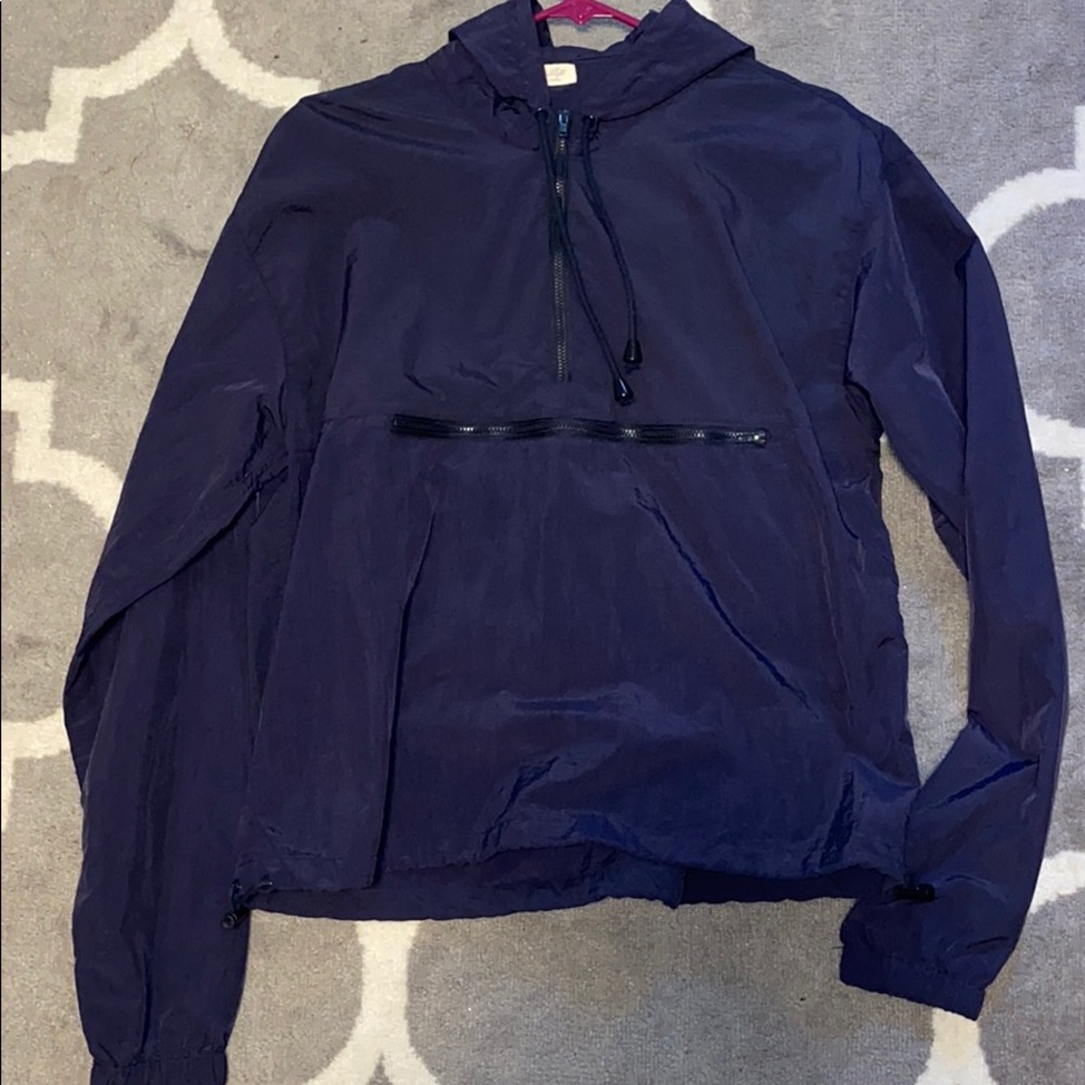 Brandy Melville Navy Windbreaker